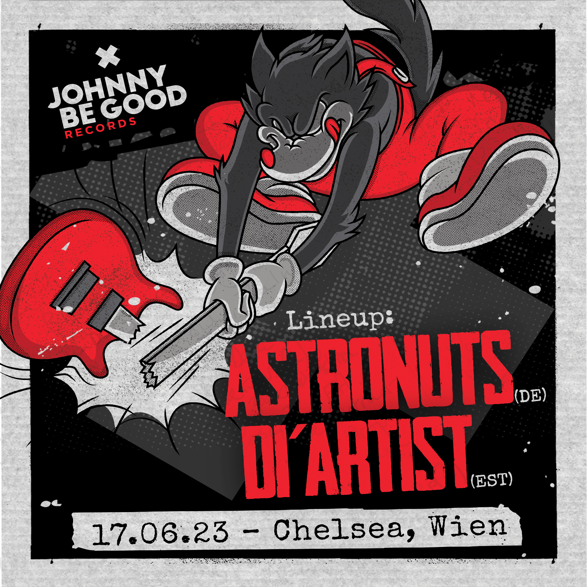 Johnny Be Good Records Night | Chelsea Wien | Astronuts | Di’Artist