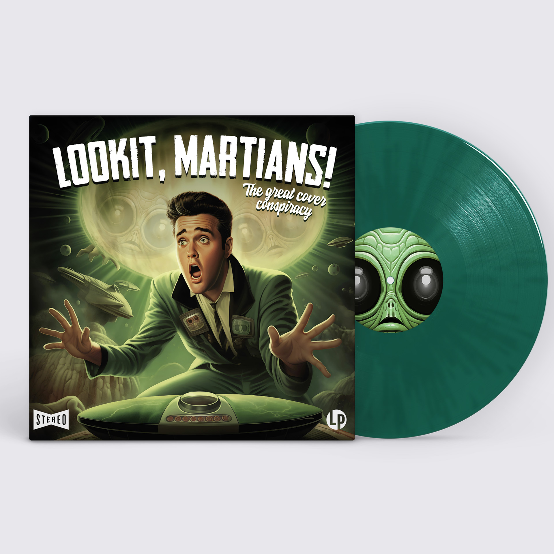 Lookit Martians – the great cover conspiracy | Vinyl | Johnny Be Good Records | Florian Kozak