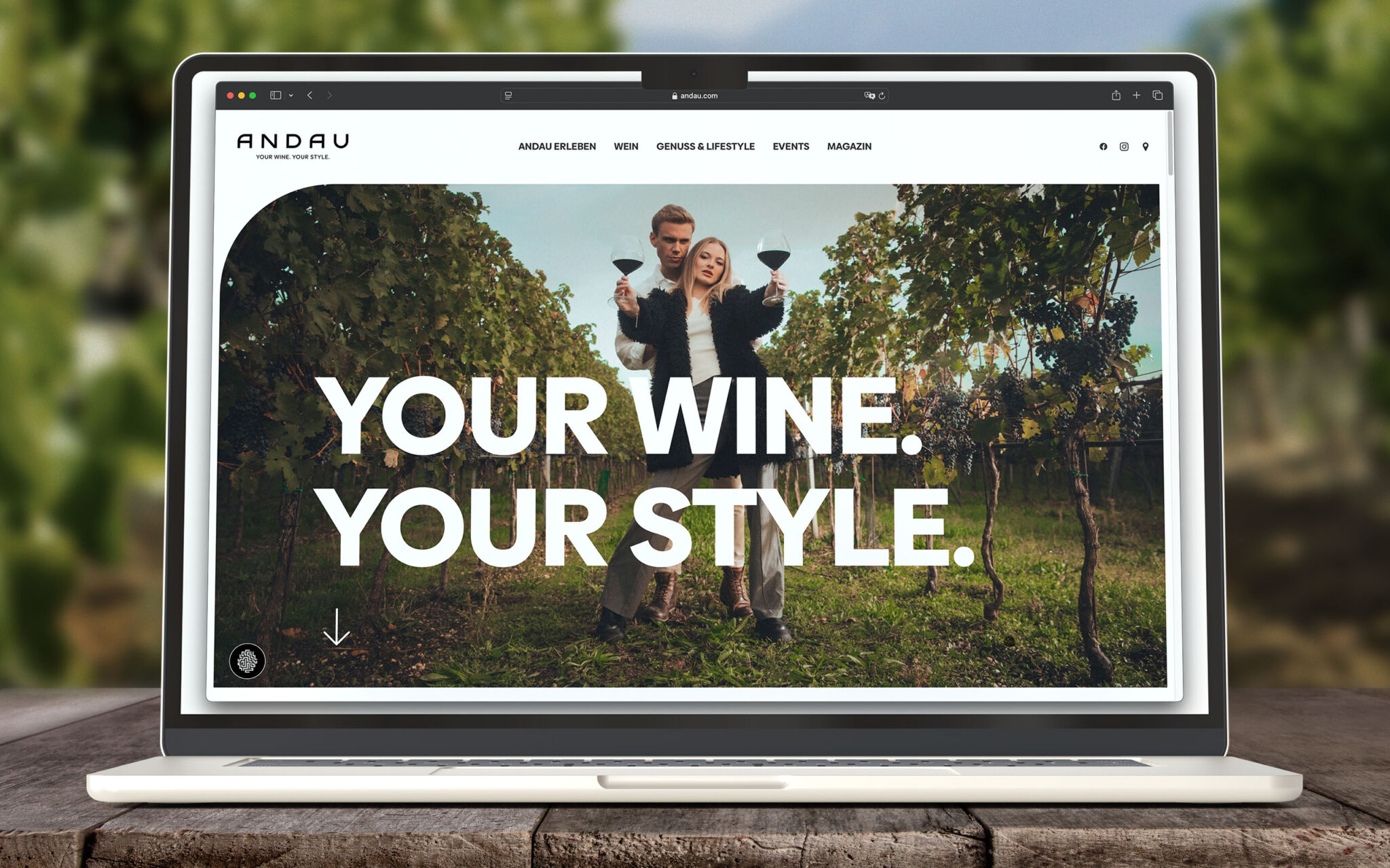 Andau Website by Johnny Be Good