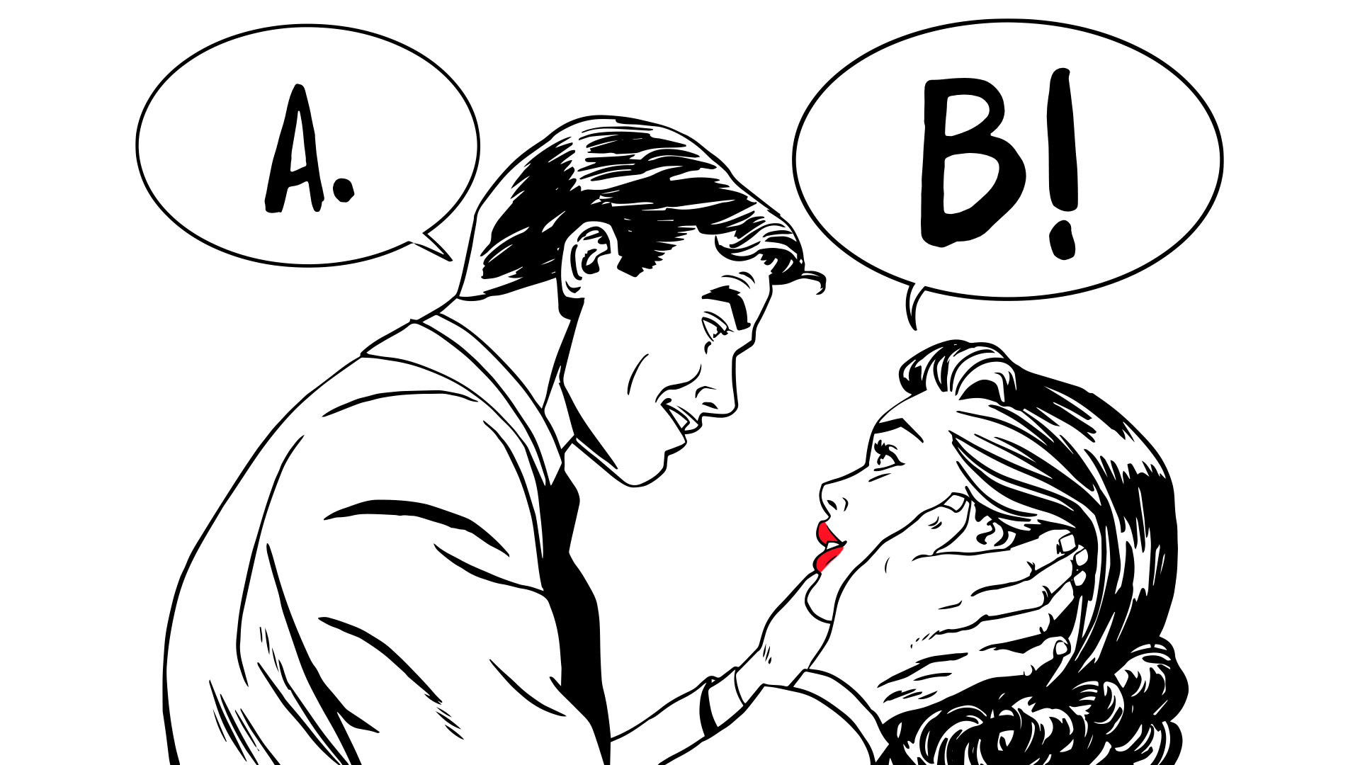 human-centered branding – AB testing